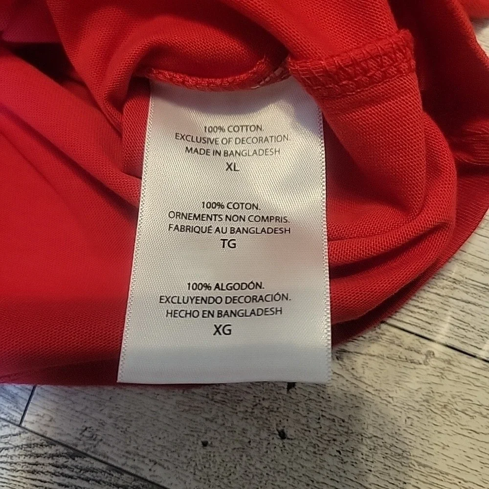 NEW Champion Georgia Bulldogs Shirt Adult Extra Large Red Short Sleeve Crewneck - Picture 13 of 13